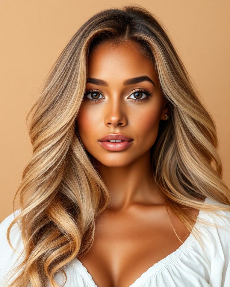 Sun-Kissed Beach Waves example 1